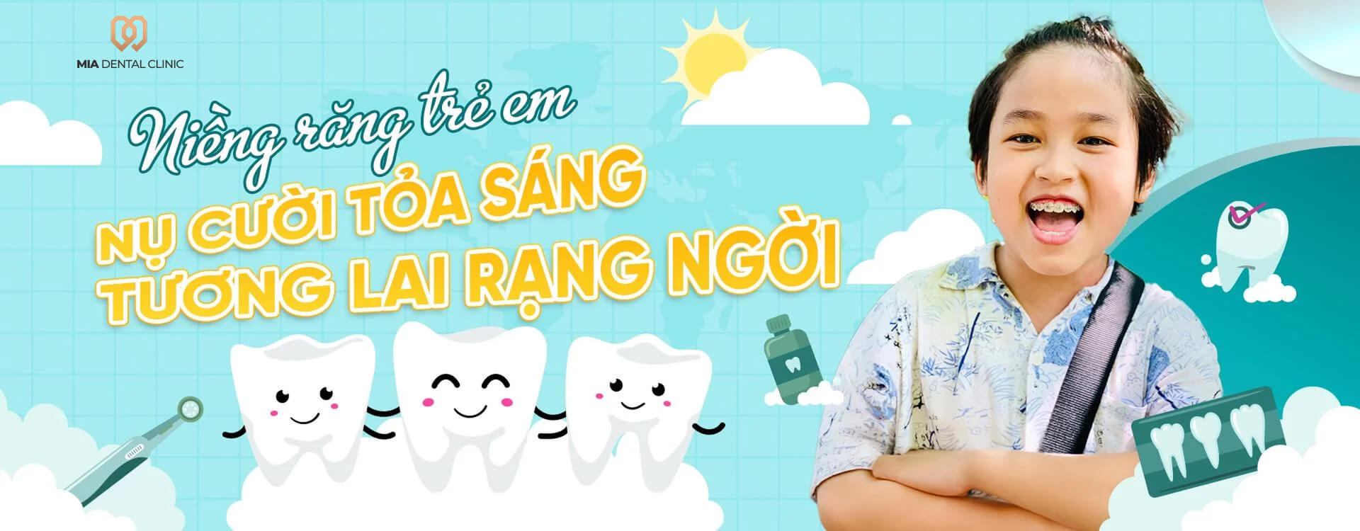 Nha khoa MIA Dental Clinic - dịch vụ niềng răng cho trẻ em